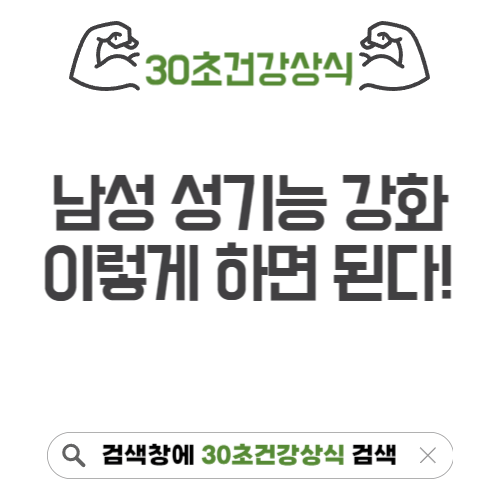 남성 성기능 강화