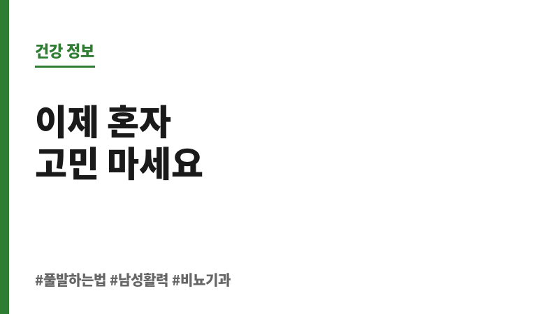 풀발하는법 보조 이미지