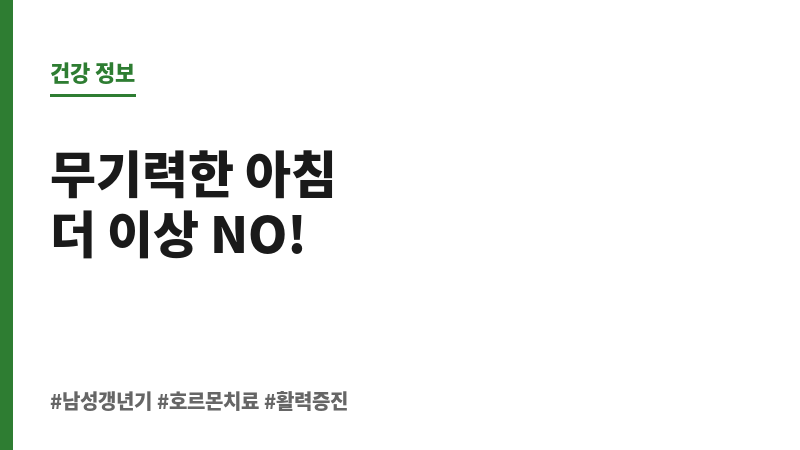 갱년기 호르몬 치료 보조 이미지