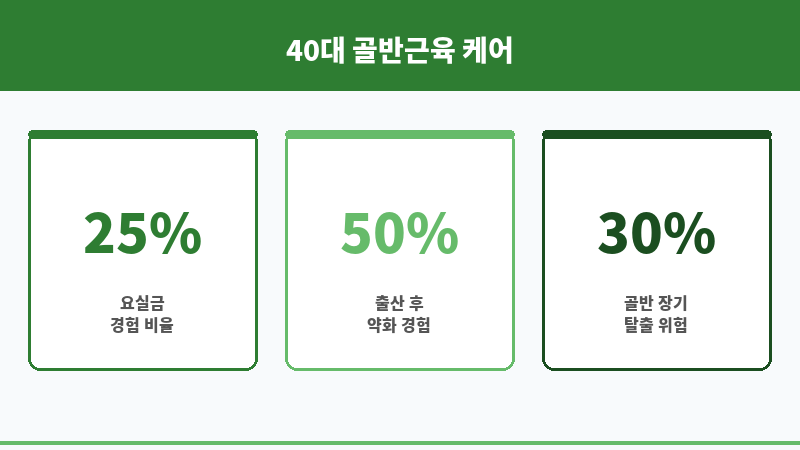 40대 골반근육 보조 이미지