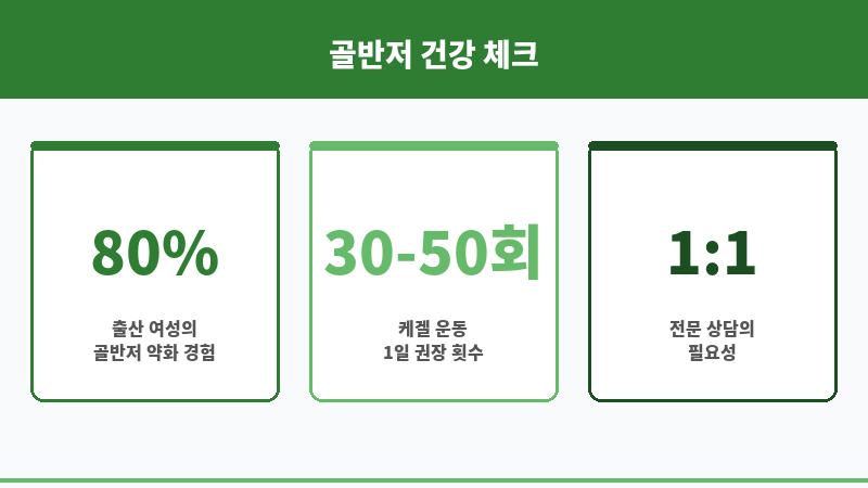 골반저 기능 저하 보조 이미지