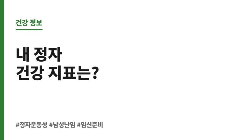 남성 정자 운동성 보조 이미지