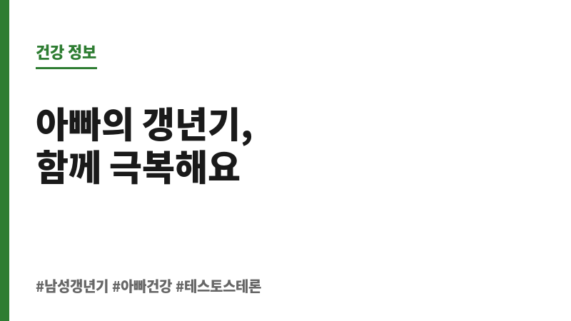 아빠 갱년기 인스티즈 보조 이미지