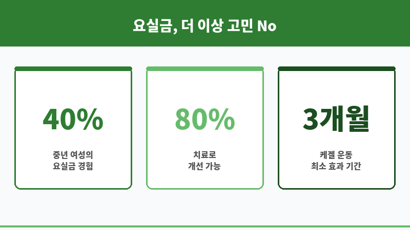 계단 내려갈 때 요실금 보조 이미지