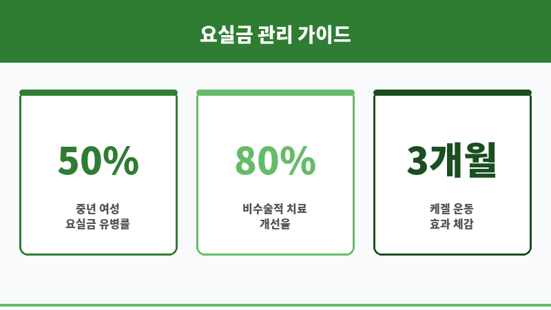 요실금 수술 후기 부작용 보조 이미지