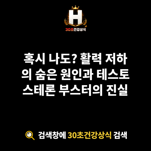 테스토스테론 부스터
