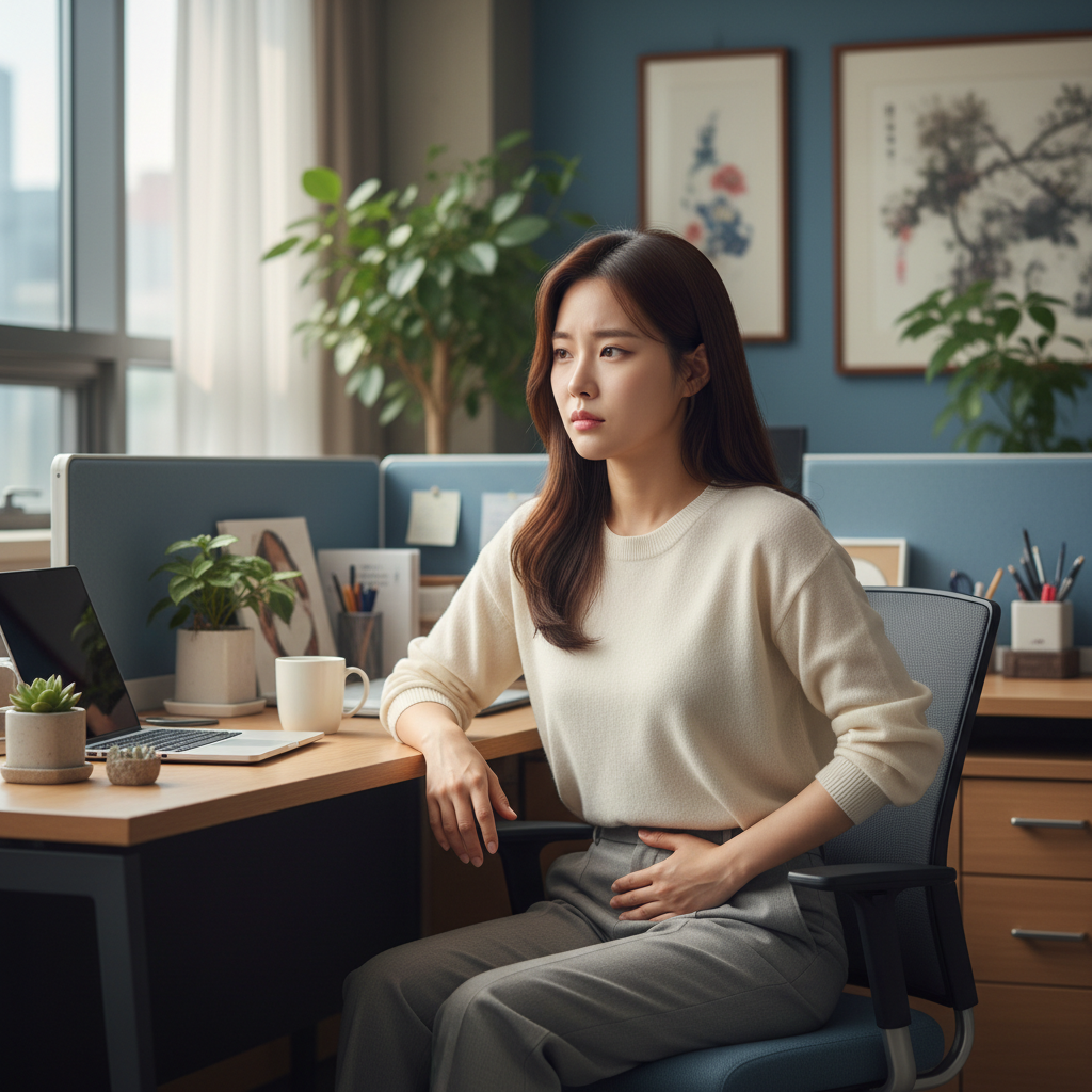 아랫배 경련 1
